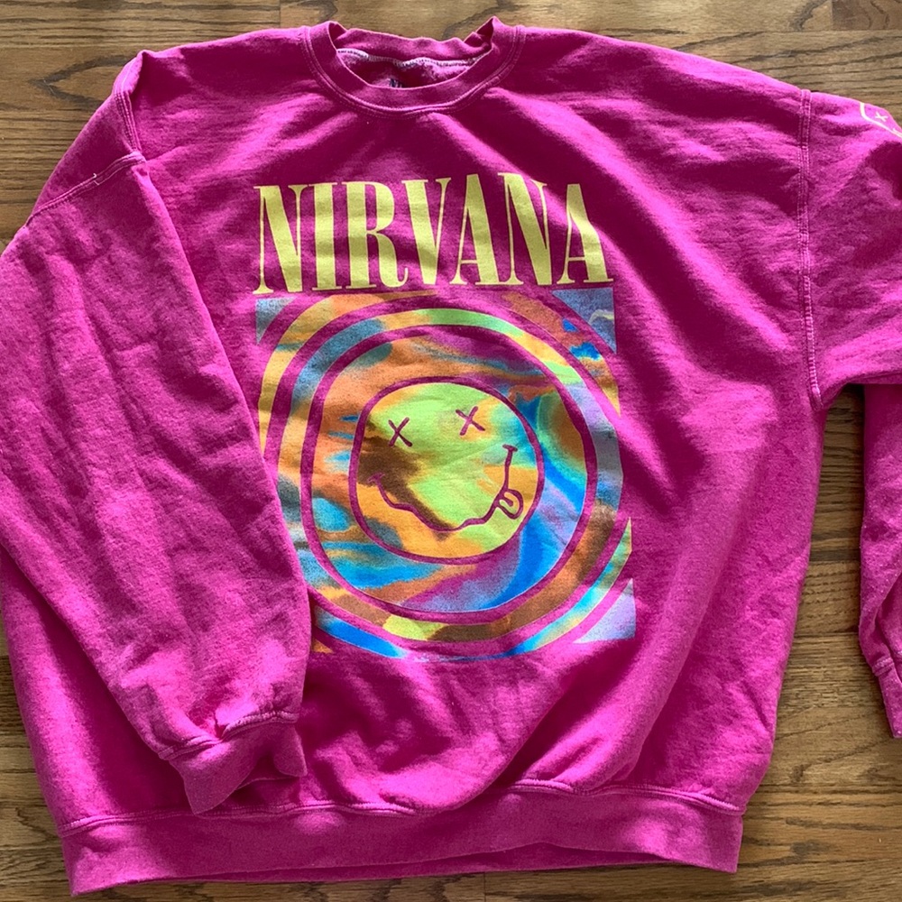 Urban Outfitters oversized nirvana crewneck